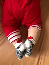 Calcetines cortos para bebé de 0 a 2 años, medias bonitas de malla de algodón con corazón rojo para niña, media blanca para recién nacido, 5 par/lote