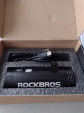 USB LED Bicycle-Accessories Bike-Lights Cycling-Flashlight 400/800lumen Handlebar ROCKBROS