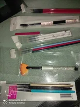 3 unids/set delineador para decoración de uñas pintura bolígrafo 3D consejos de acrílico DIY pinceles para Gel UV Kit de dibujo de línea de diseño francés de herramienta de la manicura