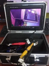 HUYIN-Cámara de pesca submarina, pantalla de 7 pulgadas, bajo el agua, HD, Detector de peces para hielo/Mar