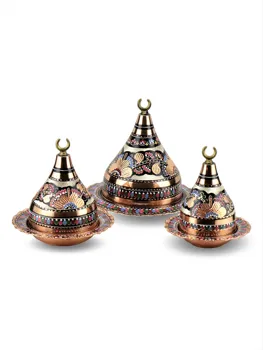 

Kitchen Sugar Candy Pot Bowl Seasoning Spice Sugar Canister Authentic Turkish Hand made %100 Copper Serving Bowl Made in Turkey
