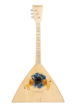 

SBF-NL festival decor balalaika three-string reduced, Lions, balalaiker