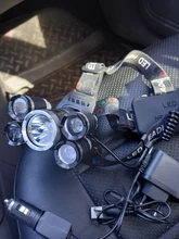 Led Headlamp Torch Flashlight Zoom Rechargeable