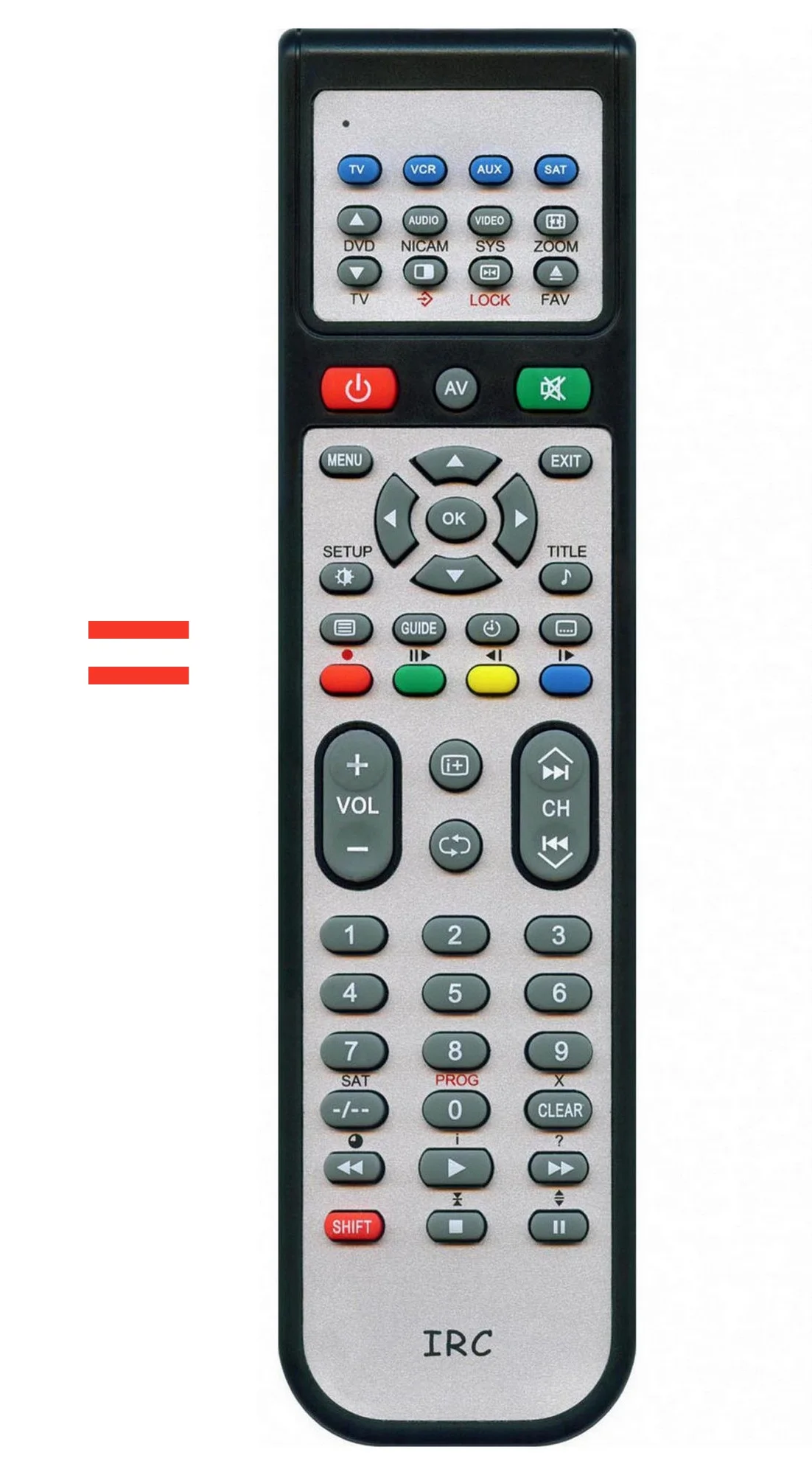 Remote Control Hyundai Ru 3730d Analog Irc120f For Hlcd3205 Hlcd4200