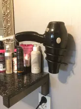 Hanger-Accessories Shelves Rack-Holder Blower-Bracket Hairdressing Bathroom Wall-Mounted