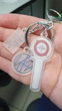 LLavero de acrílico con palo de luz para niños, Mini llavero colgante de alta calidad, k-pop straykids, 1 Uds.