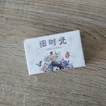 Mohamm-pegatinas decorativas Kawaii de la serie Tiempo Retro, pegatinas personalizadas para diario, papelería, escamas, álbum de recortes, bricolaje