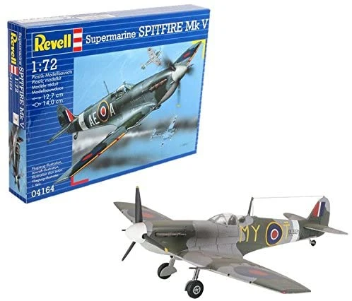 afstuderen agentschap Adviseur Revell Model Kit Supermarine Spitfire Mk V 1:72 - 4164 - Model Building  Kits - AliExpress