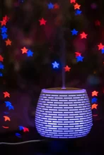 Diffuser Air-Humidifier Ultrasonic Moisture Mini USB Bedroom with Night-Lights