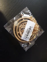 UILZ tiempo de moda Turner reloj de arena colgante Vintage joyería de la Escuela de Magia placa gargantilla COLLAR COLGANTE CNL329