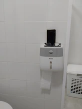 Towel-Rack Paper-Box Toilet-Paper Wall-Hanging Waterproof Household Home Creative