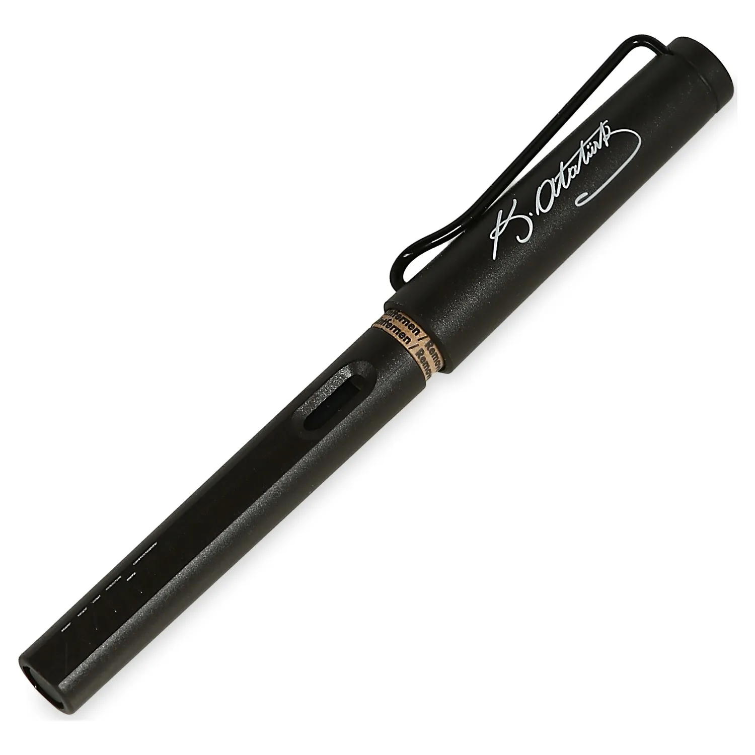 Lamy Premium авторучка Safari Matt Black Mustafa Kemal Atatürk Signed 17A M|Перьевые ручки| |