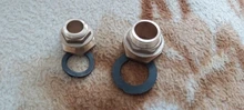 Brass-Pipe Swivel-Fittings Water-Tank-Connector Male Jointer Copper Single Key 3/4-Nut