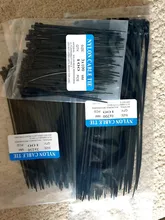 Juego de cables de nailon de autosujeción, conjunto de tirantes de plástico, 3x300, 3x100, 4x150, MRO, suministro Industrial, sujetadores y Cable de Hardware, 200 Uds.