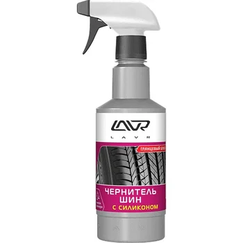 

Tire stem with silicone Lavr tire shine conditioner with silicone 500 ml (trigger)