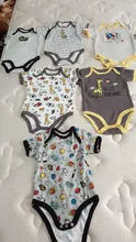 2021 6 unids/set Unisex bebé recién nacido ropa de bebé de algodón de chica ropa de dibujos animados de niñas ropa de bebé monos Bodysuits
