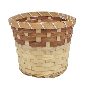 

66926 kashpo bamboo round 18*15 cm natural/Brown b18-4