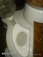 Alimentador automático de mascotas, para perros y gatos, depósito de comida de 2.2L y de agua de 528ml, suministro lento de comida