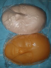 Cabeza de entrenamiento de tatuaje Facial 5D, maniquí de silicona para práctica de maquillaje permanente, tatuaje para labios y cejas, cabeza de muñeca para la piel