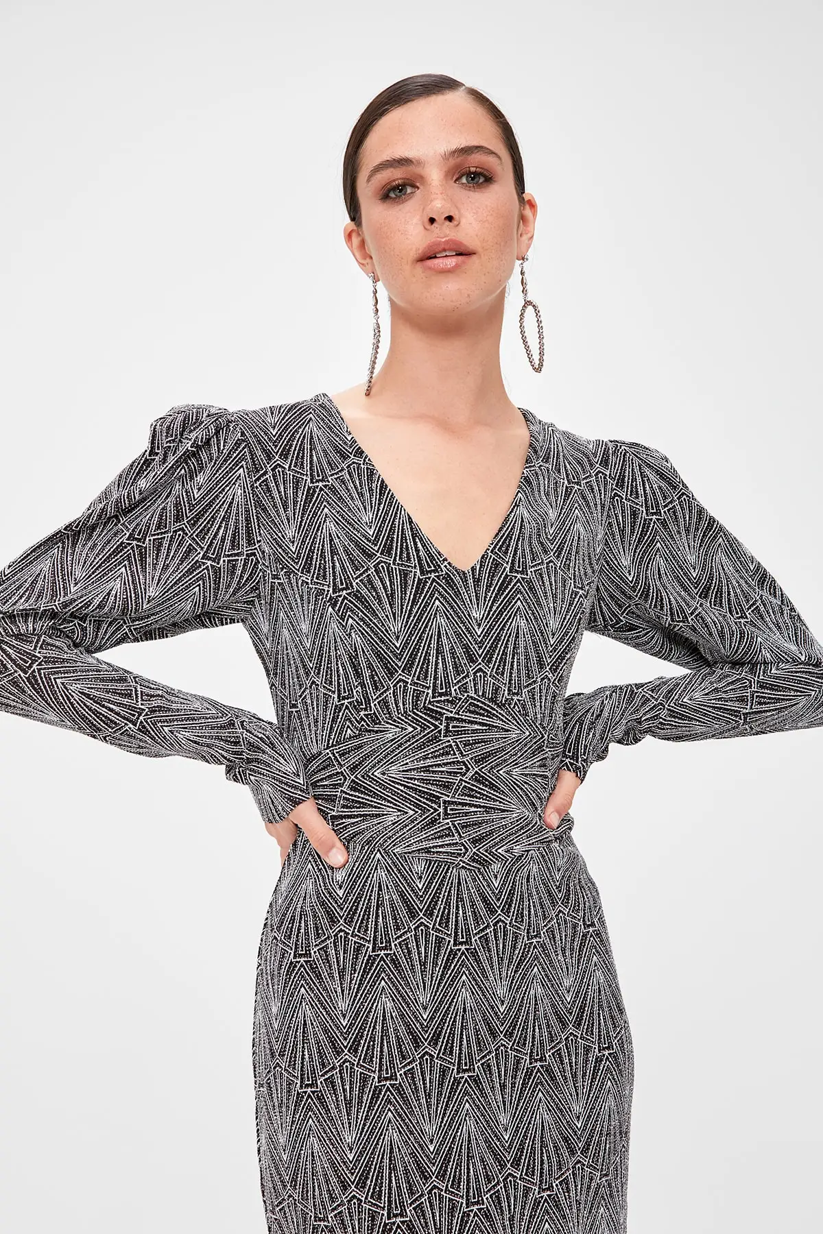 

Trendyol Fabric Featured Dress TPRAW20EL0935