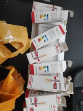 Light-Bulb Edison-Lamp Filament Spiral G95 G125 T225 Retro Led Yellow Vintage ST64 220V