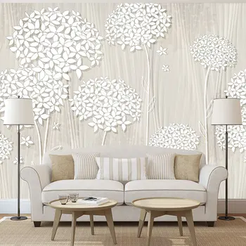 

Wall mural-Creamy Daintiness - 200x140 cm