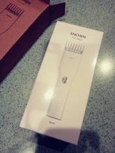 ENCHEN-cortadora de pelo eléctrica para hombres y niños, máquina de corte de pelo sin cable recargable por USB, con peine ajustable, Original