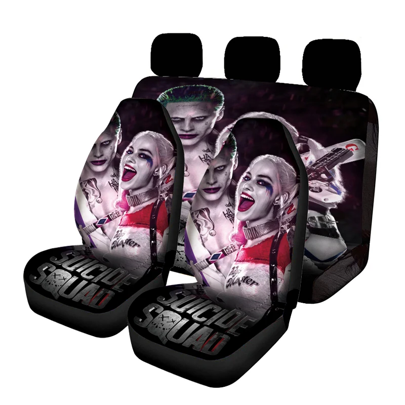 7 шт. клоун с принтом Цвет черный коричневый Пятно сиденья переднего только для