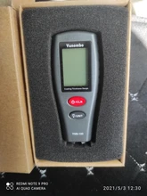 Mini medidor de espesor de recubrimiento Digital, medidor de espesor de pintura de coche, medidor de espesor de pintura de coche, con YNB-100 de retroiluminación