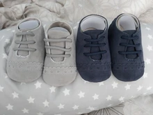 COOTELILI-zapatos de mocasines para bebé recién nacido, zapatillas de cuna suaves para bebé, primeros pasos, zapatos de piel de ante para niña