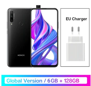 В наличии глобальная версия Honor 9X 6 ГБ 128 Mobbile телефон 48MP AI двойной Камера 6,59 ''Google Play мобильный телефон для Мобильный телефон