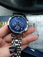 LIGE-Reloj de cuarzo para hombre, cronógrafo deportivo de cuarzo y acero, resistente al agua