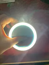 Selfie-Lamp Enhancing-Lights Led-Fill-Light-Ring Phone-Camera Beauty Clipon Novelty Night-Darkness