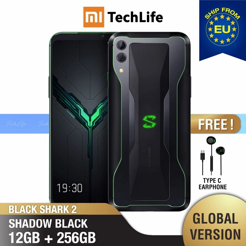 Глобальная Версия Xiaomi Black Shark 2 256 ГБ ROM 12 Гб RAM Shadow Игровой телефон (Фирменная