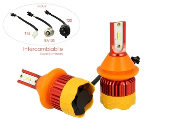

Full Led Canbus Kit BA15S T20 T15 for daytime running reversing rear brake light 12V 30W Super bright