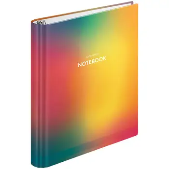 

Notebook on the rings Artspace "monochrome. Soft design "cage A5 120L