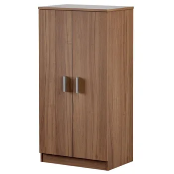 

Amario Auxiliary Shoemaker Walnut Color 2 Doors 7 shelves 55x36x108 cm