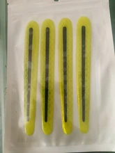 YCCPAUTO-adhesivo reflectante de fibra de carbono para puerta de coche, cinta antiarañazos, tiras reflectantes con mango automático, pegatinas de advertencia, 4 Uds.