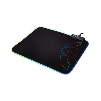 

Gaming Mat with LED Illumination Krom Knout RGB (32 x 27 x 0,3 cm) Black