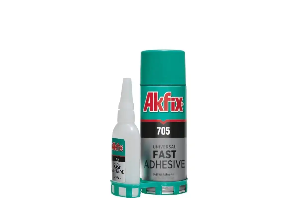 Супер клей с активатором akfix 705 набор (b50gr + 200 мл) Клей Набор для экспресс