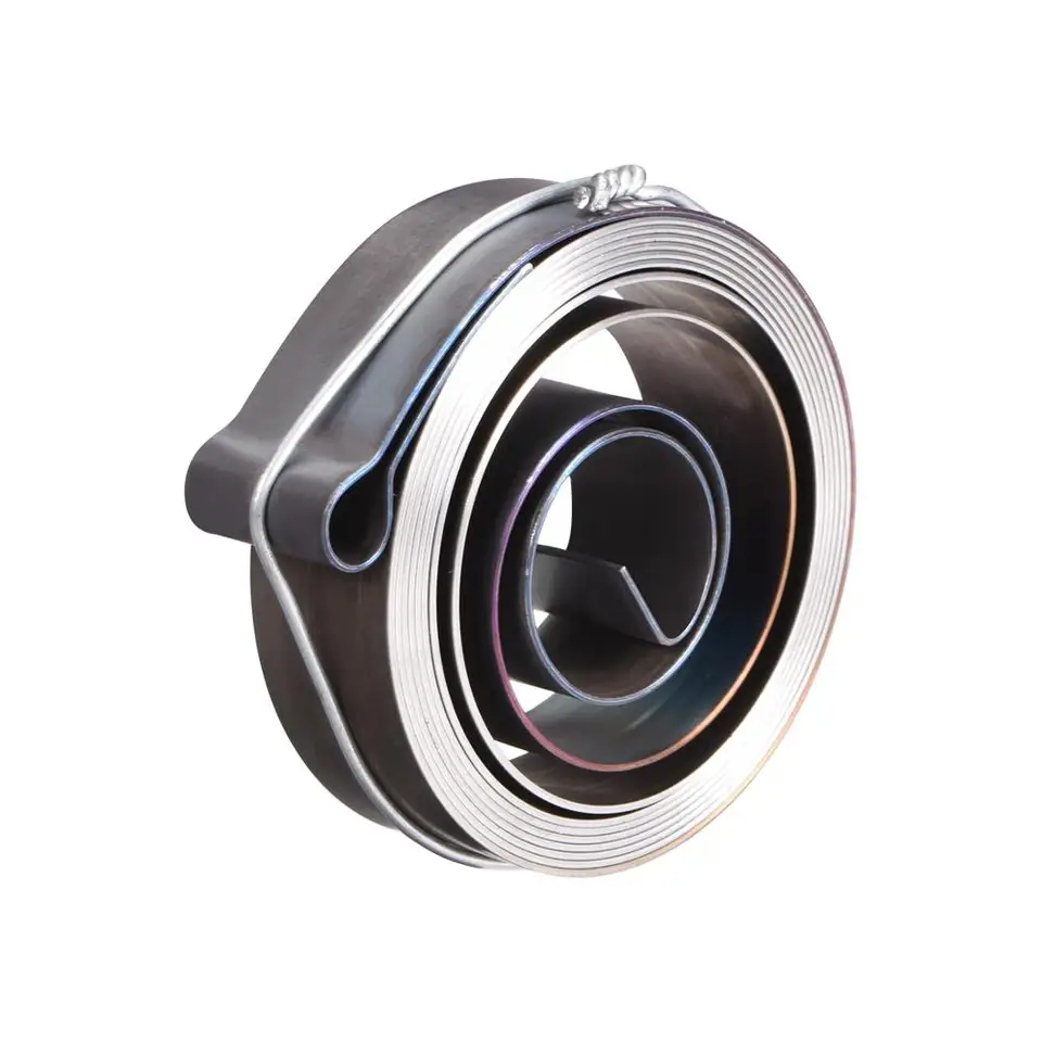 Uxcell Drill Press Spring Drill Press Quill Feed Return Coil Spring Assembly Spring Steel Chemical Blackening