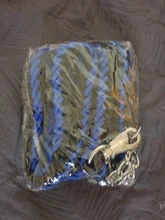 Large Dog Collar-Set Traction-Rope Leashes P-Chain Metal for Big Buckle