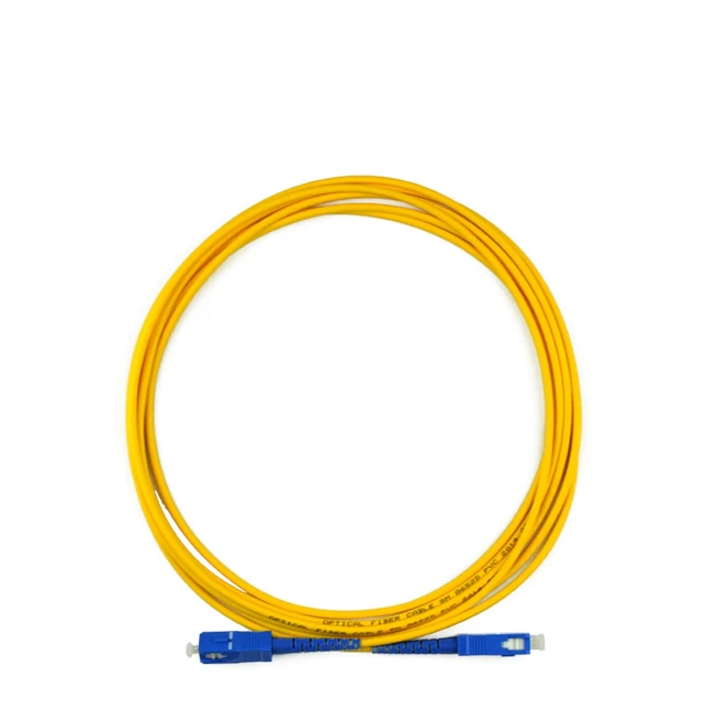 Câble de raccordement à fibre optique monomode, SC à LC, UPC, SM, FTTH,  3.0mm, 9