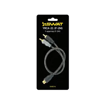 

ПРОВОД СОЕДИНИТЕЛЬНЫЙ SWAT YRCA-21 RCA-РАЗВЕТВИТЕЛЬ 1МАМА-2ПАПА