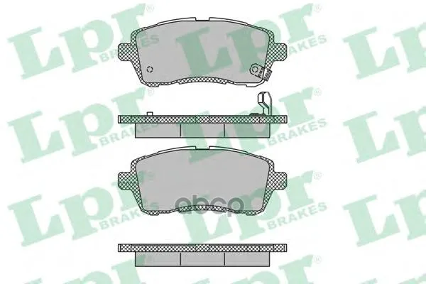 Колодки Тормозные Ford Fiesta 08-/Mazda 2 07- Передние Lpr 05p1464 Lpr арт. 05P1464