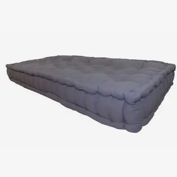 

Mattress 100% cotton 60x120x15cm GRAY