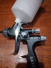 Pneumatic-Gun Airbrush Lvlp-Pistol Car-Paint-Repair Deko Environmental-Protection W/t-Tank