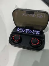 Auriculares inalámbricos TWS con Bluetooth, cascos impermeables con pantalla HD LED, micrófono Dual, estéreo de graves para juegos