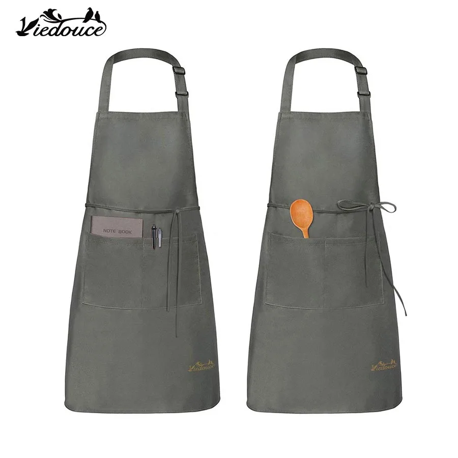 

Viedouce 2 packs waterproof breast feeding apron feed kitchen cooking chef uniforms cafe baby nursing apron for woman women