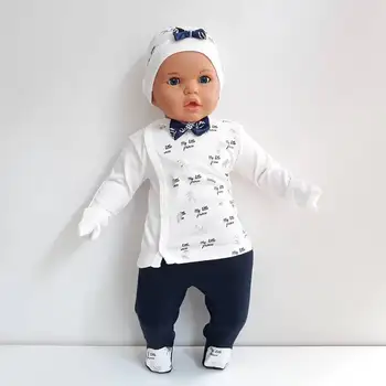 

My Litte Prens Self Gloved 4 Piece Hospital Output Set 0-3 Month